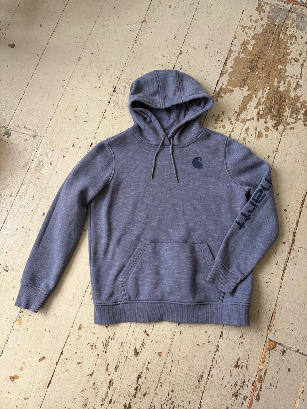 Carhartt Women's Clarksburg Graphic 102791-E40 Logo Sleeve Pullover Sweatshirt
